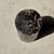 Side Table in Black Petrified Wood with Beige Fine Mesh Pattern For Sale - Image 6 of 18