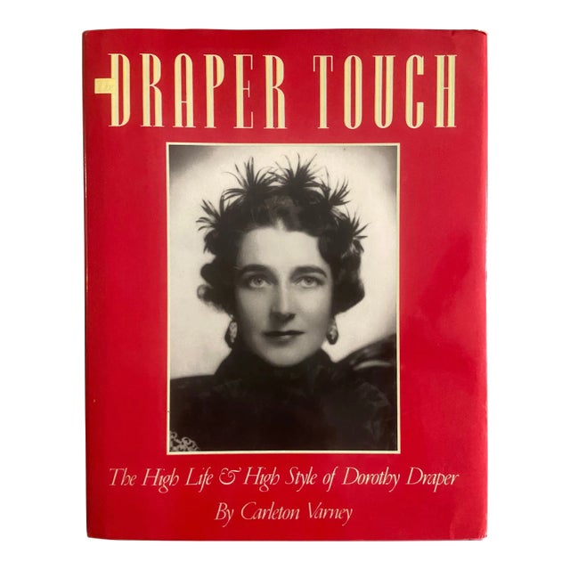 Signed Copy - Draper Touch, by Carlton Varney, Hardback Book For Sale