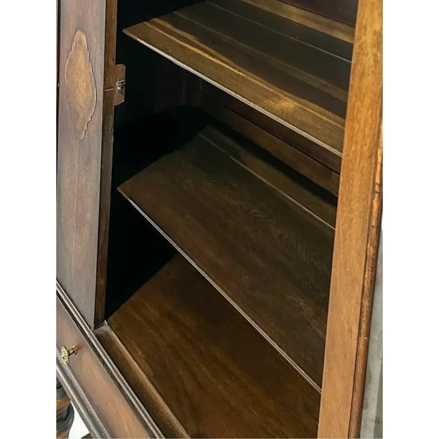 Antique Jacobean China Cabinet. Bedroom Storage. Kitchen Cupboard. Bathroom Linen Closet. Office Display. For Sale In Baltimore - Image 6 of 10