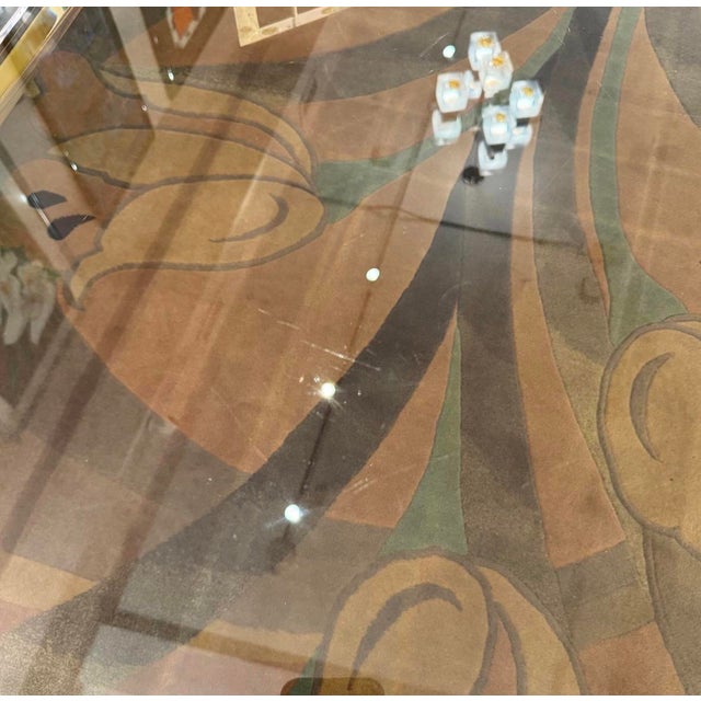 Transparent Vintage Lucite and Smoked Glass Coffee Table by Les Prismatique For Sale - Image 8 of 12