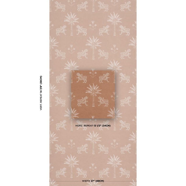 A contemporary take on one of our most beloved designs, this pared-back interpretation of Schumachers Tiger Palm pattern...