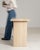 Gray 1970s Travertine Pedestal For Sale - Image 8 of 12