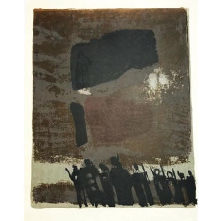 Paul Guiramand Original Lithograph 7 Mourlot Freres 1962 For Sale