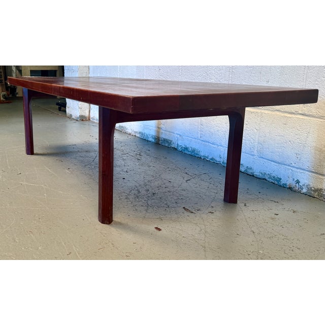 Mid-Century Modern Mid 20th Century Danish Rosewood Coffee Table, Attributed to Designer Illum Wikkelsø For Sale - Image 3 of 8