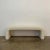 Custom Made Waterfall Bench in Sherpa For Sale - Image 10 of 13