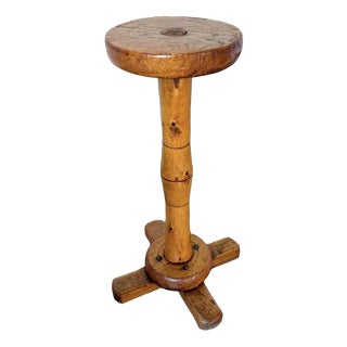 Oak Side Table, 1950 For Sale