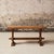 Add rustic French character to your space with this early 20th century French oak coffee table, a beautifully crafted...