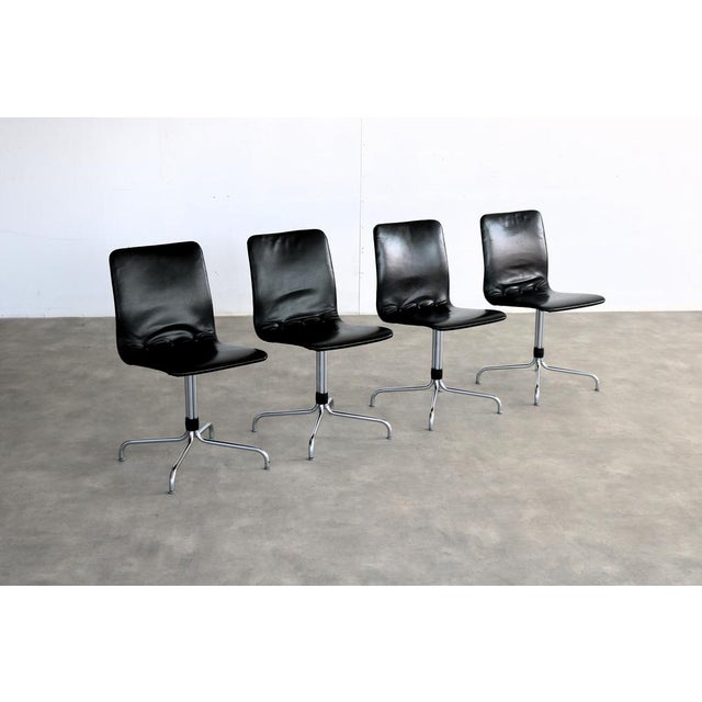 Vintage Dining Chairs from Brabantia, 1970s, Set of 4, in Good conditions. Designed 1970 to 1979 This piece has an...