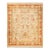 Mogul, One-of-a-Kind Hand-Knotted Area Rug in Ivory, 8' 1" x 9' 10" For Sale