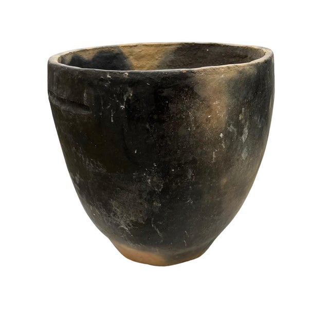 Contemporary Gafsa Clay Vessel For Sale - Image 3 of 5