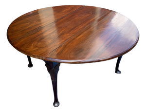 Late 18th Century Queen Anne Drop Leaf Dining Table
