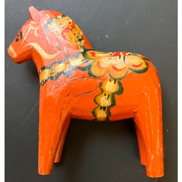 Small 1950s Dala Horse For Sale - Image 4 of 4