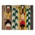 Vintage Navajo Yei Rug, Handwoven Wool, Native American Deity Pictorial Pattern, 2x2 For Sale