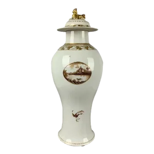 Antique 18th Century Chinese Export Porcelain Vase