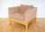 Mid-Century Modernist Sofa and Armchair in Blonde Maple and Upholstery attributed to Terence Conran, 1970s, Set of 2 For Sale - Image 16 of 18