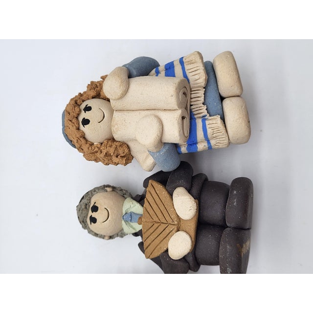 Lorna Sakalovsky 1988 Judaica Menorah Jerusalem Design D No 88 Handmade Israel For Sale - Image 13 of 18