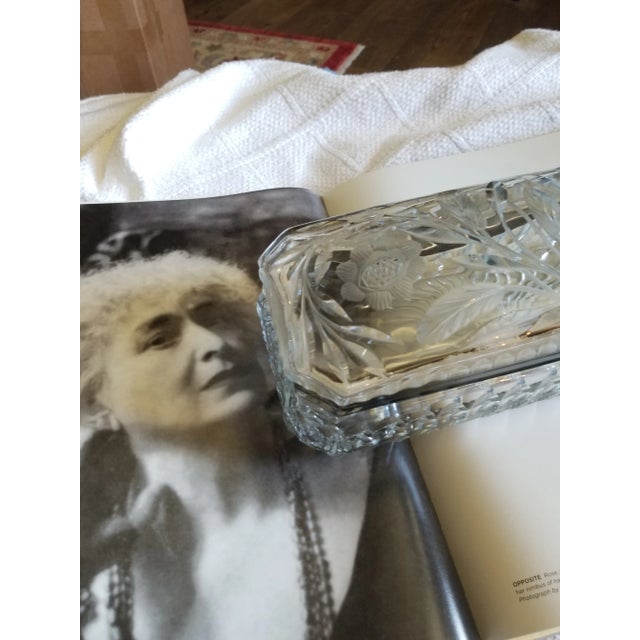 Large Antique American Brilliant Cut Glass Box For Sale In San Antonio - Image 6 of 7