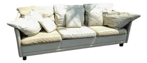 Timeless Elegance: Rare 1980 Vintage Dansk Danish Leather Sofa