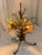1970s Hollywood Regency Gilded Metal and Glass Flower Base Side Table by Hans Kogl For Sale - Image 5 of 14