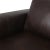 Argento Top Grain Leather Sofa - Brown For Sale - Image 9 of 11