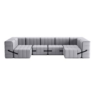 Flexible U-Sofa from Ambivalenz, Set of 15 For Sale