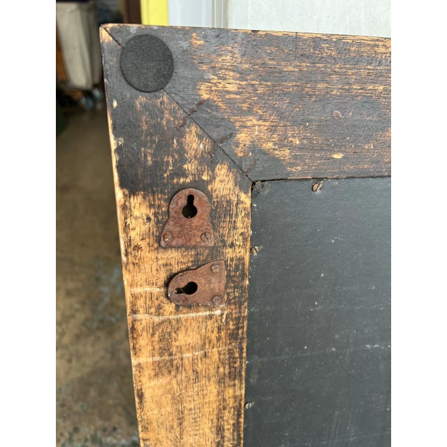 Wood Vintage Wood Carved Mirror For Sale - Image 7 of 7