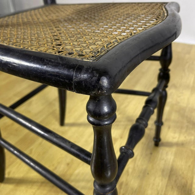 Rustic Ladder-Back Chairs, Set of 2 For Sale - Image 4 of 9