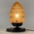 Amber Glass and Burnished Brass Table Lamp, Sweden, 1930s For Sale - Image 17 of 18