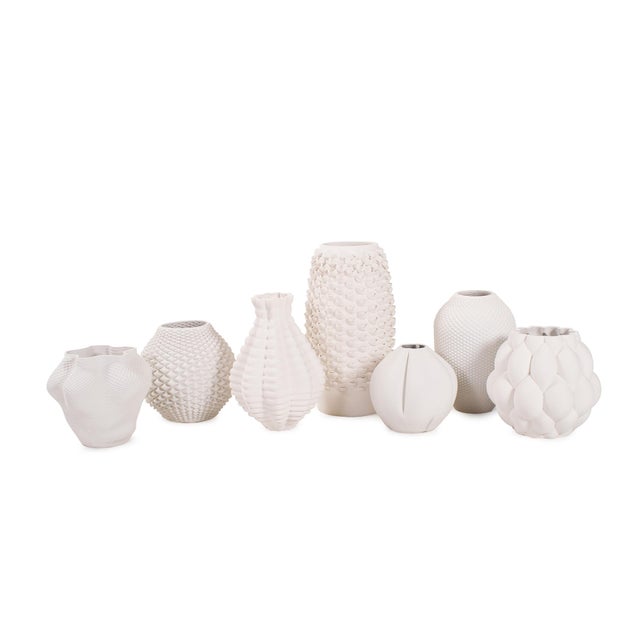 Ceramic Purl Vase For Sale - Image 7 of 10