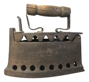 Antique Cast Iron Charcoal Griddle