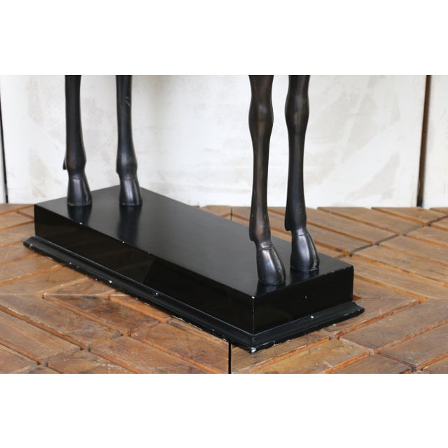 1980s Vintage Deer Figurative Sculpture, Bronze-Finish Fiberglass For Sale - Image 4 of 18