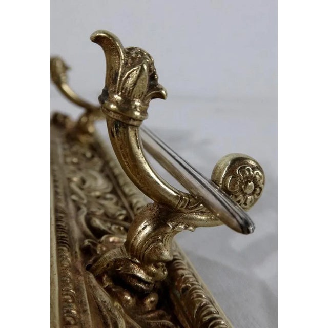 19th Century Golden Bronze Inkwell For Sale - Image 11 of 18
