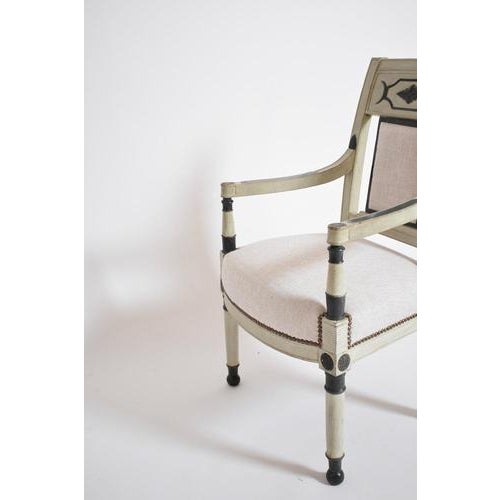 1960s Neoclassical Directoire Armchair, 1960s. For Sale - Image 5 of 6