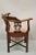 Wood Mid 20th Century Vintage Mahogany Georgian Chippendale Style Corner Chair by Statesville Ross For Sale - Image 7 of 9