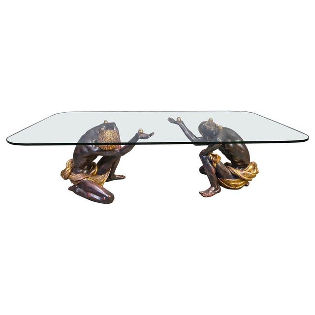 Vintage Sculptural Figure Coffee Table, 1960s For Sale - Image 16 of 16