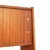 Brown Mid Century Teak Bookcase Room Divider For Sale - Image 8 of 9