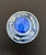 Chinoiserie 19th C. Chinese Guangxu Copper-Red & Cobalt Porcelain Snuff Bottle For Sale - Image 3 of 10