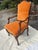 Pair of 18th Century Italian Walnut Upholstered Arm Chairs For Sale - Image 11 of 11