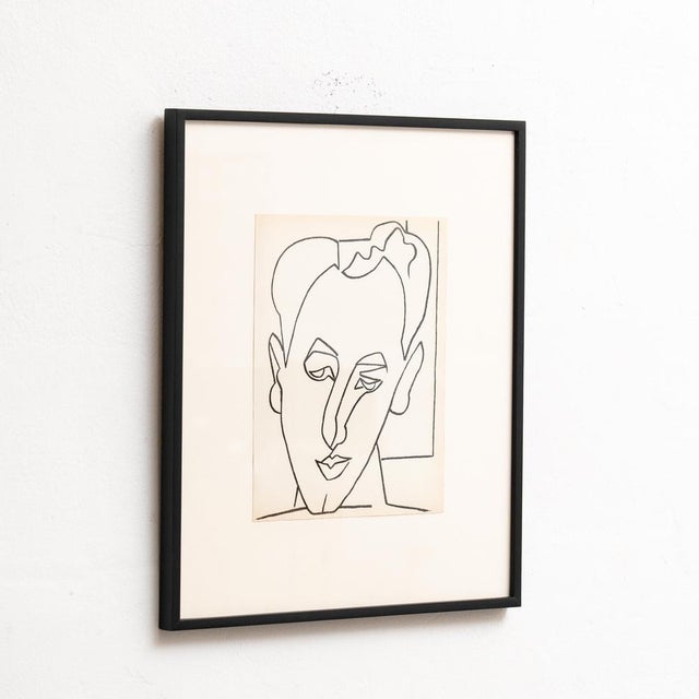 1950s Françoise Gilot, Figurative Composition, 1951, Original Lithograph, Framed For Sale - Image 5 of 13