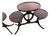 Vintage Pair of Mersman Mahogany 3 Tied Tables, Beautiful Condition! For Sale