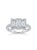 2020s Natural 18k Gold Diamond Halo Cocktail Ring, 1.55ct For Sale - Image 5 of 8