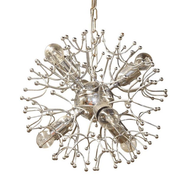 Sputnik Pendant Light from Sciolari, 1960s For Sale - Image 9 of 10