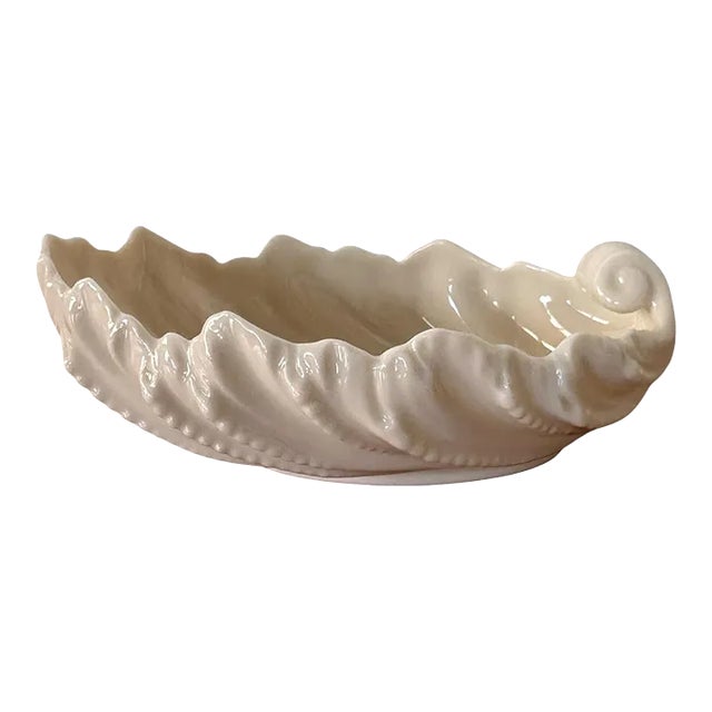 Vintage Lenox Acanthus Leaf Porcelain Bowl For Sale