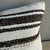 Mid-Century Modern Vintage Rug Pillow Cover With Stripes For Sale - Image 3 of 6