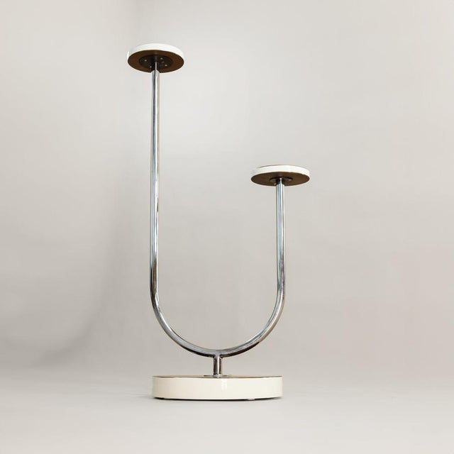 Vintage Plant Stand by Vichr and Co., Czechoslovakia, 1930s For Sale - Image 4 of 5