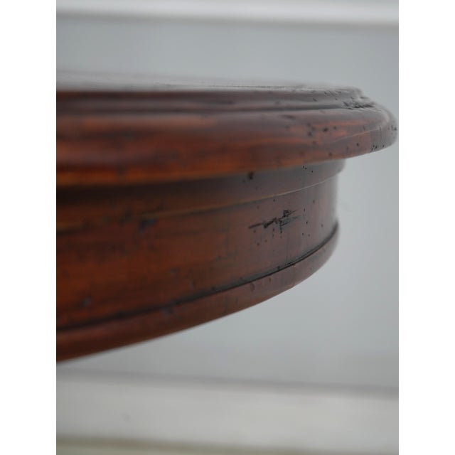 Wood Guy Chaddock Attributed Small Round Dining Table For Sale - Image 7 of 13