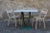 Mid-Century Modern Industrial Garden Table, 1950s For Sale - Image 3 of 9