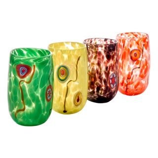 Italian Cocktail Glasses by Mariana Iskra, Set of 5 For Sale