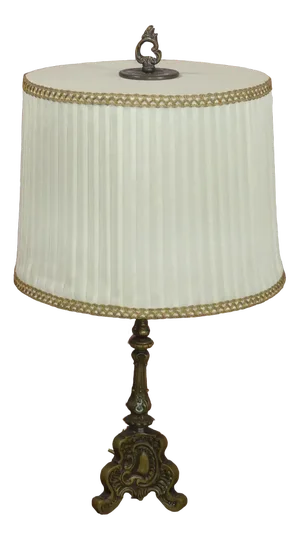 Vintage Brass Table Lamp