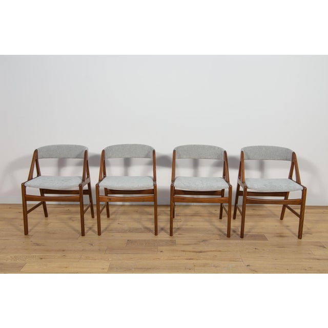 Mid-Century Teak Dining Chairs, Denmark 1960s, Set of 4 For Sale - Image 4 of 18